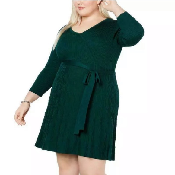 macys hunter green dress